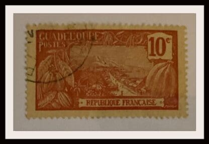 Guadeloupe # 59 Used