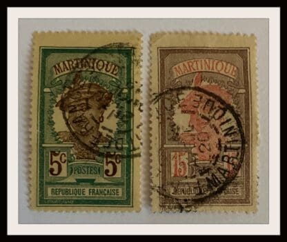 Martinique Scott # 65/76 Used