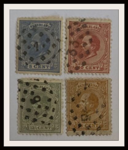 Netherlands # 23/25-27 Used