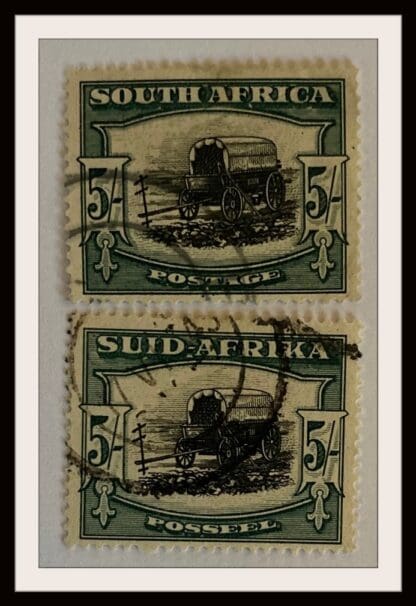 South Africa # 31a,b Used