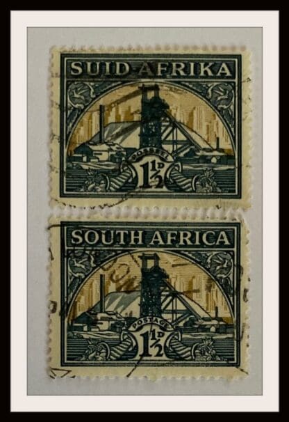 South Africa # 51a,b Used