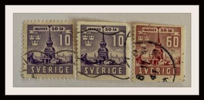 Sweden #319-321 Used