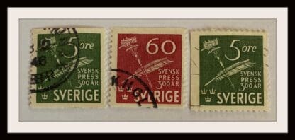 Sweden #360-362 Used