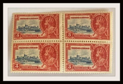 Trinidad & Tobago # 44 Mint Never Hinged Block of 4