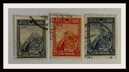 Turkey # 640-642 Used