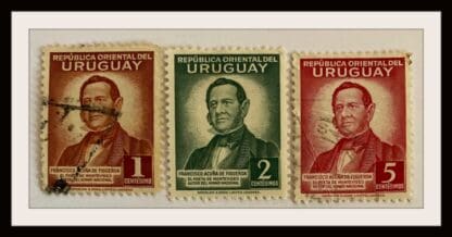 Uruguay # 518-520 Used