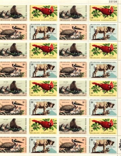 Scott # 1464-1467 Mint Never Hinged Sheet