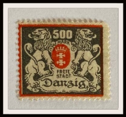 Danzig Scott # 119 Mint Hinged