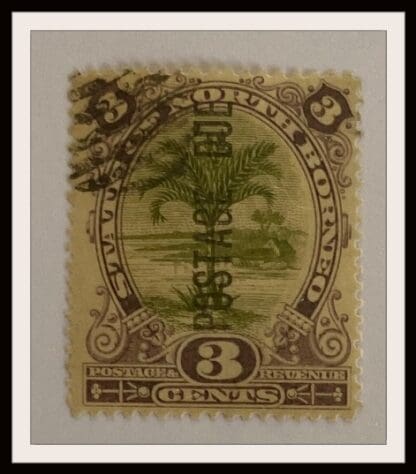 North Borneo # J2 Used