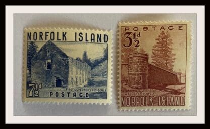 Norfolk Islands # 13/15 Mint Hinged