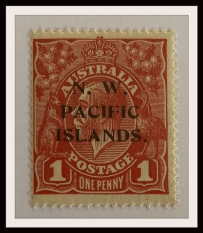 North West Pacific Islands # 41 Mint Hinged