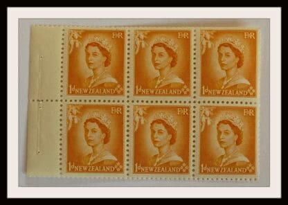 New Zealand Scott # 289a Mint Never Hinged Booklet Pane