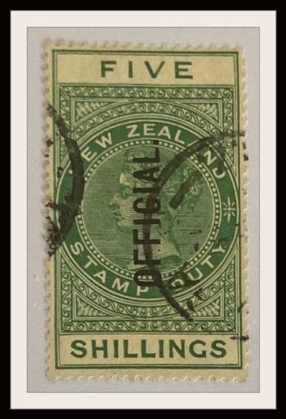 New Zealand Scott # O39 Used