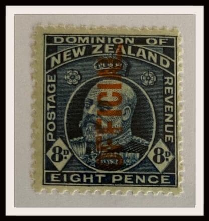 New Zealand Scott # O49 Mint Hinged