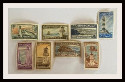 New Zealand Scott # OY29-OY36 Mint Hinged