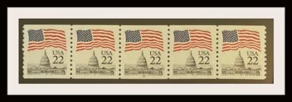 Scott # 2115 Mint Never Hinged Plate Strip of 5, # 19