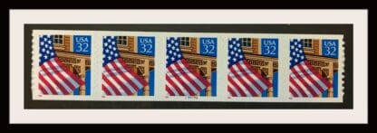 Scott # 2915A Mint Never Hinged Plate Strip of 5 # 77777A