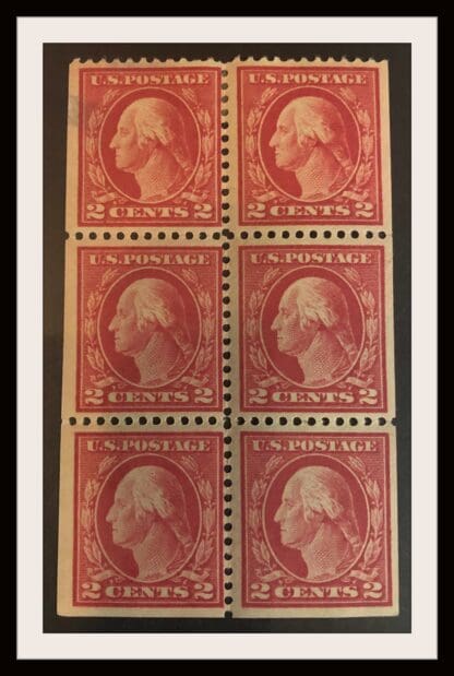 Scott # 406a Mint Never Hinged Booklet Pane