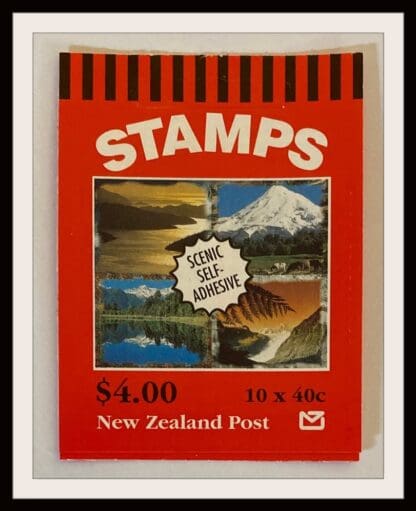 New Zealand Scott #1359g-j Booklet Mint Never Hinged