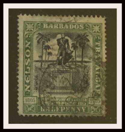 Barbados Scott #103 Used