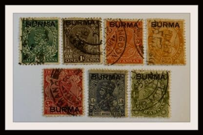 Burma Scott #2/4-9 Used