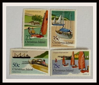 Christmas Island Scott #138-141 Mint Never Hinged