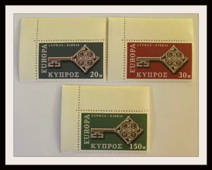 Cyprus Scott # 314-316 Mint Never Hinged (Europa)