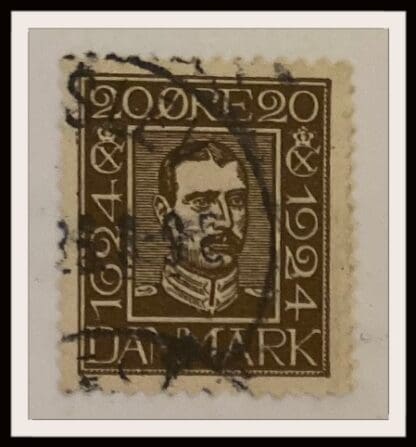 Denmark Scott # 172 Used