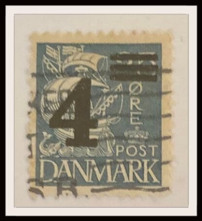 Denmark Scott # 244 Used