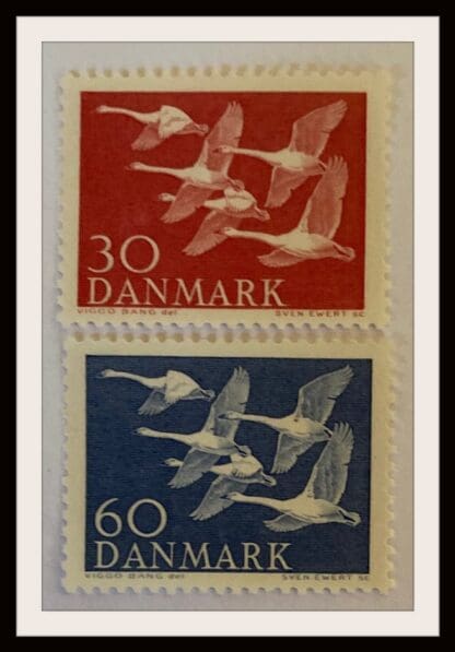 Denmark Scott # 361-362 Mint Never Hinged