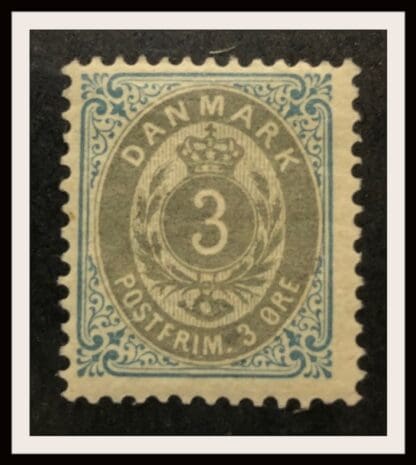 Denmark Scott # 41 Mint Hinged