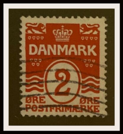 Denmark Scott # 58 Used