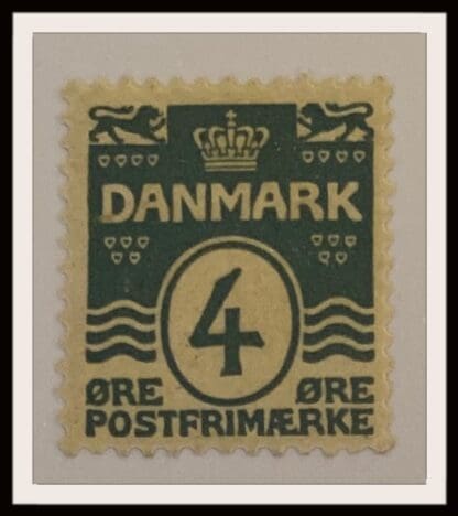 Denmark Scott # 60 Mint Hinged