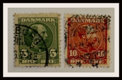 Denmark Scott # 70-71 Used