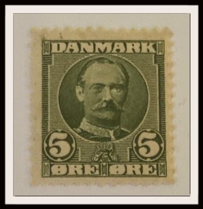 Denmark Scott # 72  Mint Hinged