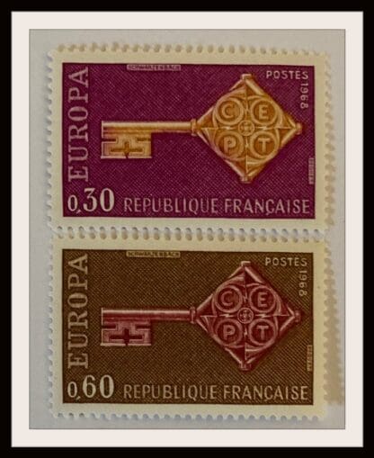 France Scott #1209-1210 Mint Never Hinged (Europa)