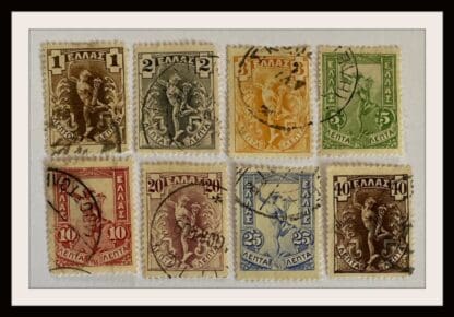 Greece Scott # 165-168a-171/173 Used