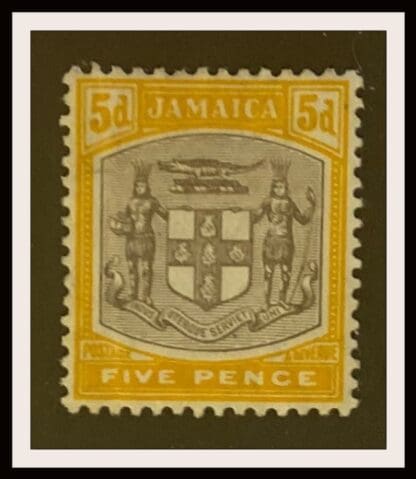 Jamaica Scott # 36 Mint Hinged