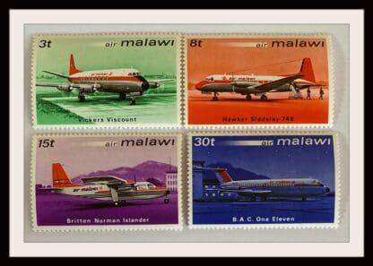 Malawi Scott # 182-185 Mint Never Hinged