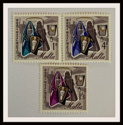 Malta Scott # 358-360 Mint Never Hinged