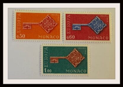 Monaco Scott #689-691 Mint Never Hinged (Europa)