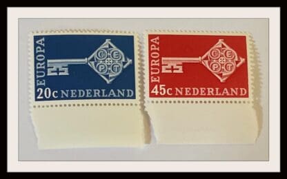 Netherlands Scott #452-453 Mint Never Hinged (Europa)