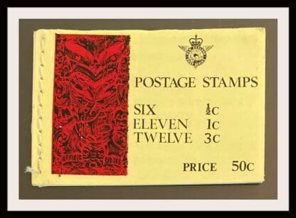 New Zealand Scott # 382-383/386 Booklet Mint Never Hinged