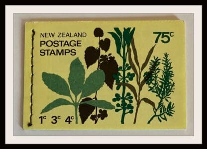 New Zealand Scott #383/386/387 Mint Never Hinged Booklet