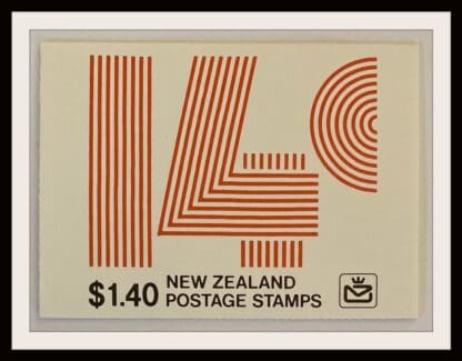 New Zealand Scott # 614 Booklet Mint Never Hinged