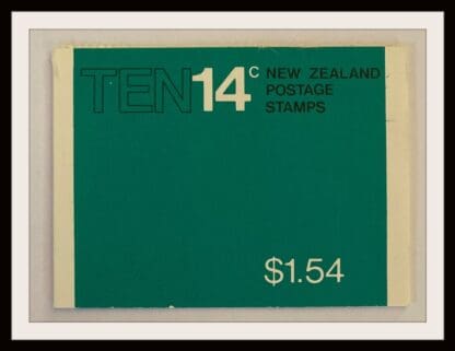 New Zealand Scott # 614 Booklet Mint Never Hinged