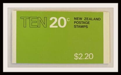 New Zealand Scott # 674 Booklet Mint Never Hinged