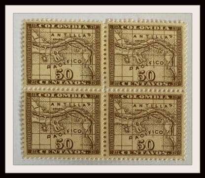 Panama Scott #20 Mint Never Hinged Block of 4