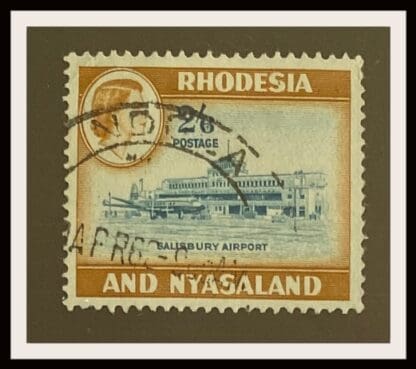 Rhodesia & Nyasaland Scott # 168 Used