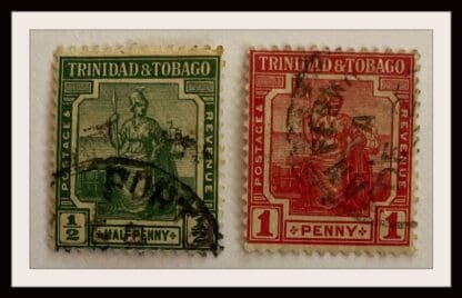 Trinidad & Tobago Scott # 1-2 Used